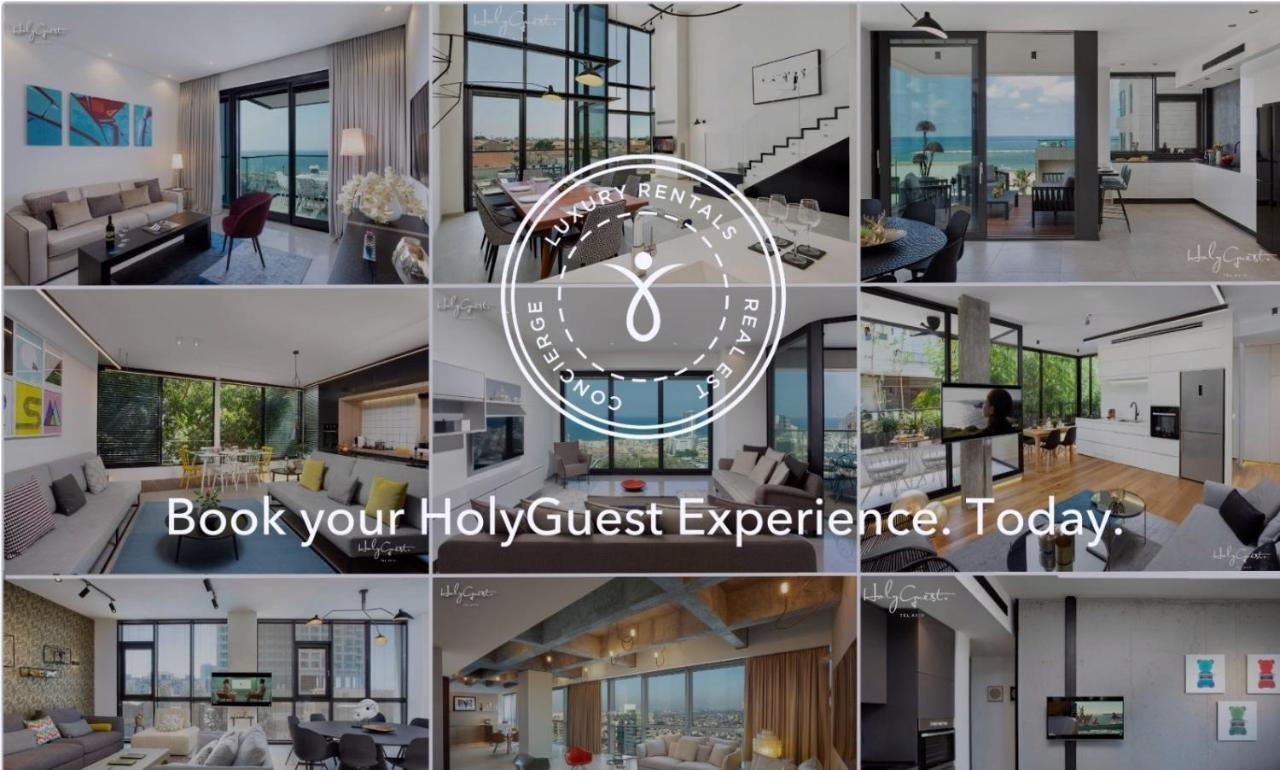 Florentine 2Br With Sea View By Holyguest Tel Aviv Ngoại thất bức ảnh